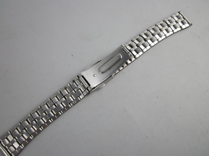 Orient Vintage Wrist Watch BRACELET 18mm band strap Stainless steel gallery