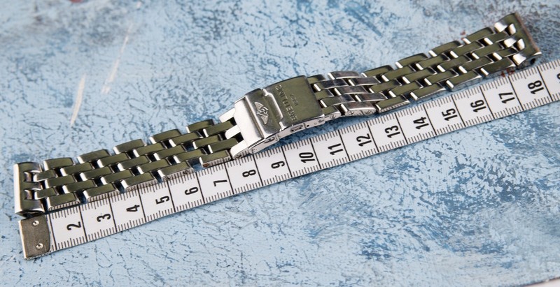 Vintage Breitling Bracelet Old Navitimer Pilot Stainless Steel 20 mm gallery