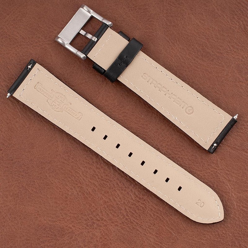Full Grain Leather Epsom Style Quick Release Watch Straps gallery