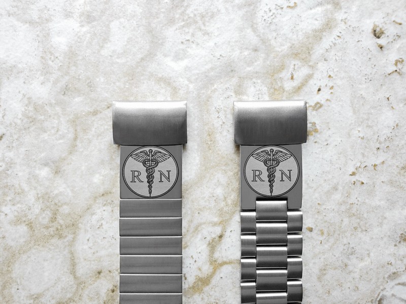 Registered Nurse Engraved Band Garmin Instinct 3 50mm AMOLED & Instinct 2X -RN1 gallery