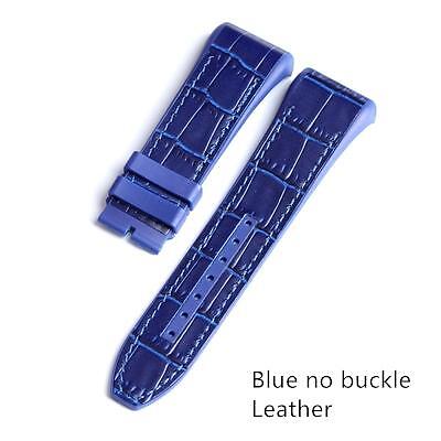 28mm Watch Strap Band for Franck Muller V45 Nylon Leather Silicone Replacement