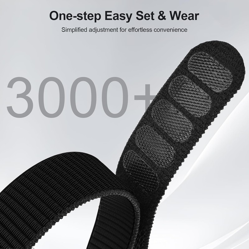 `Ankle Bands Compatible with Apollo Neuro/Polar Loop, Hook and Loop Strap` gallery