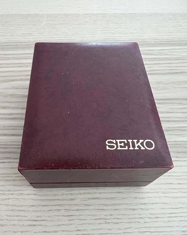Vintage SEIKO (Box made in Japan) Watch Timepiece Box Case