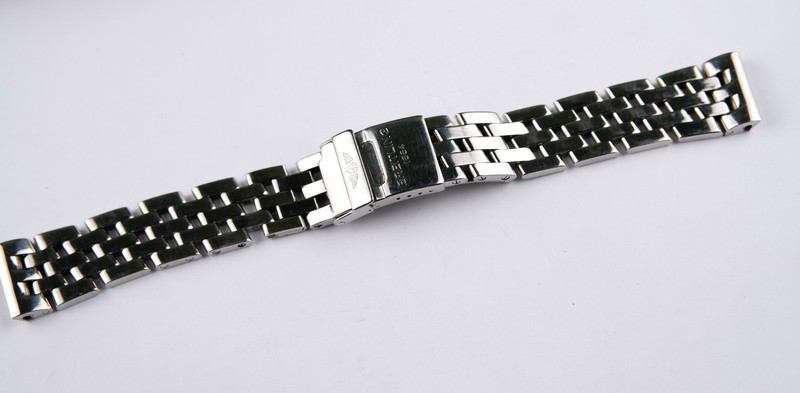 Vintage Breitling Bracelet Old Navitimer Pilot Stainless Steel 20 mm gallery