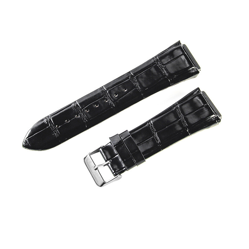 Cowhide Genuine Leather Watch Band Straps Mens for Guess W0040G3/0247G3/0040G7