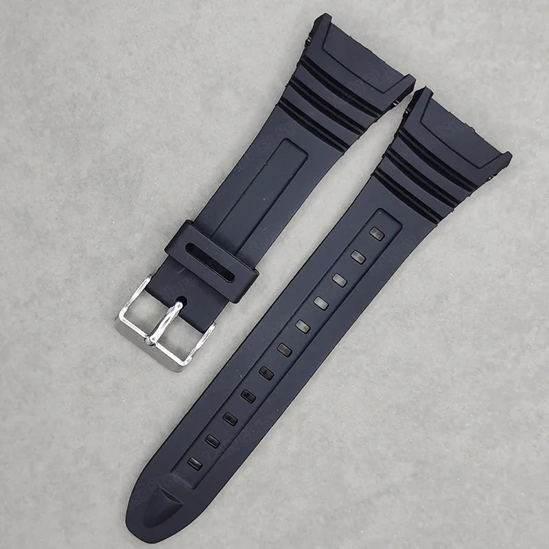 Watchband For Casio for G-SHOCK W96H Rubber Strap 18mm Mens Women Sport Bracelet