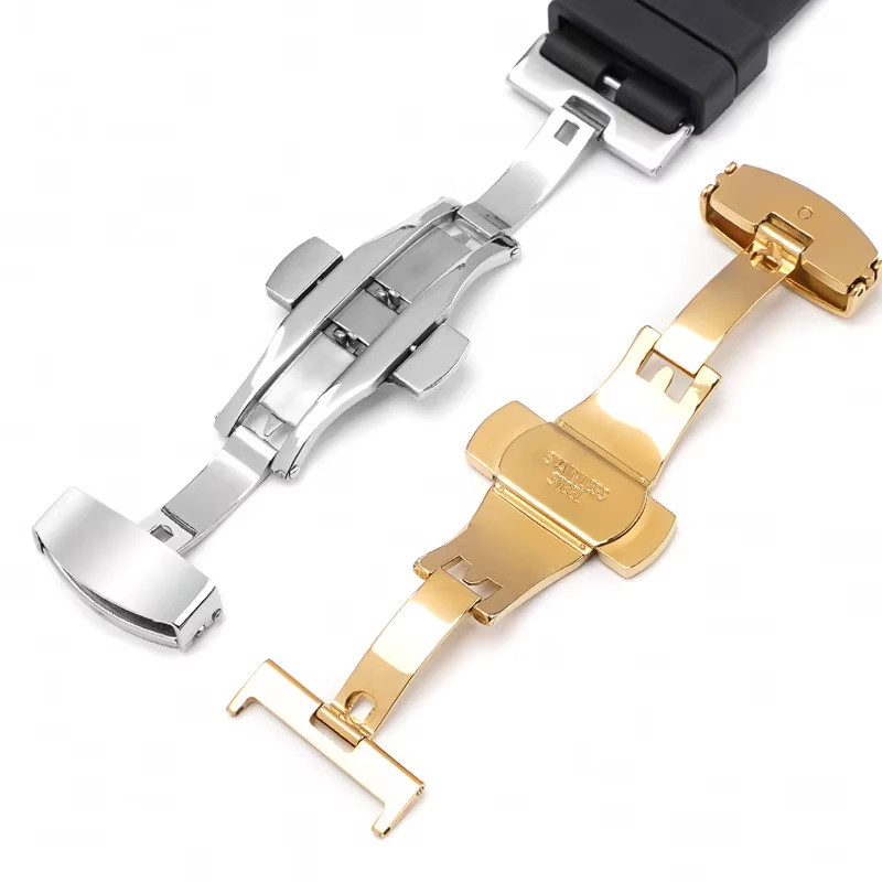 26mm New FKM Rubber Watch Strap Fits Audemars Piguet Royal Oak 41mm gallery