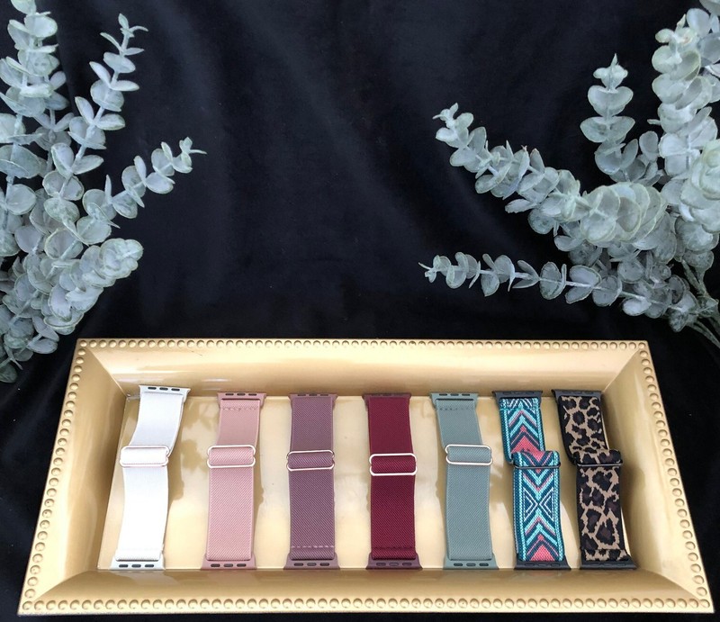 Lucky (7) Apple Watch Nylon Sport Loop Bands 38, 40, 41mm “Colors as Shown”