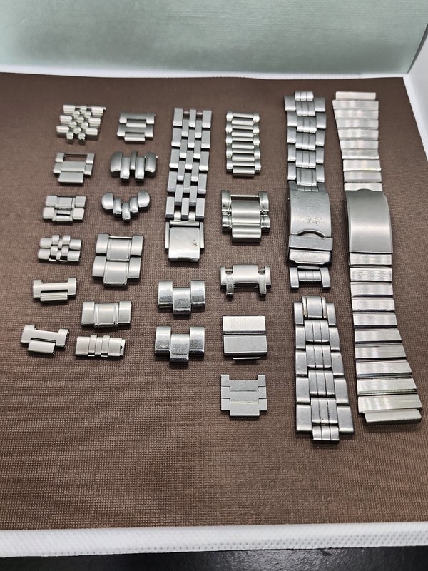 Lot Of Vintage Bracelet Watch Band Links Parts Repair Pieces For Men’s Bands