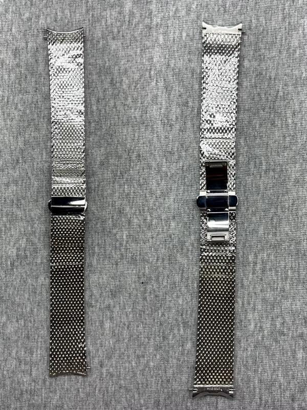 20mm SS Mesh Watch Bracelet Fits Breitling Superocean Heritage 57 42mm