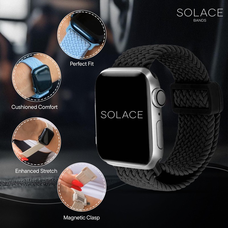 Imperium Adapt Wide Adjustable Nylon Braided Watch Band - Compatible with All... gallery