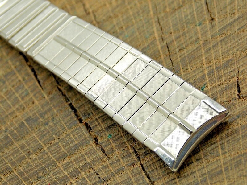 Scott Vintage NOS Unused Stainless Steel Expansion 17.5mm Watch Band Bracelet