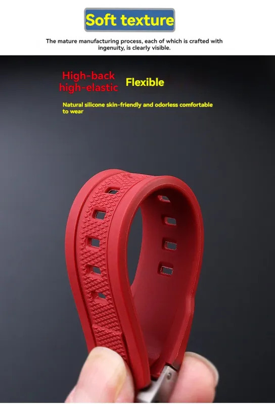 Replacement Rubber Watch Strap for Ca.sio MTG-B1000 G1000 Men Wrist Band Belt gallery
