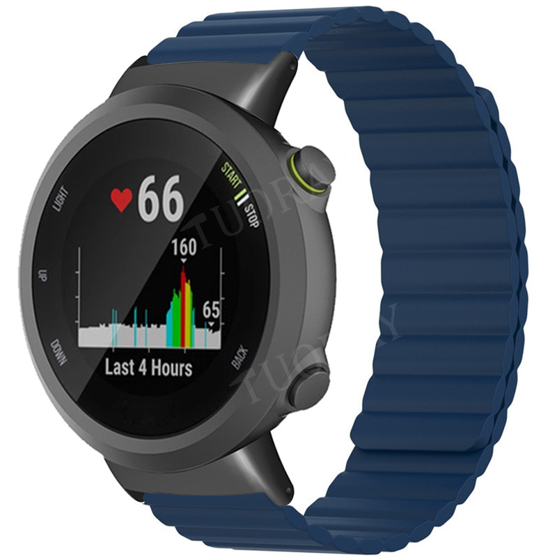 For Garmin Forerunner 45 / 45S / Swim 2 Magnetic Silicone Band Replacement Strap gallery