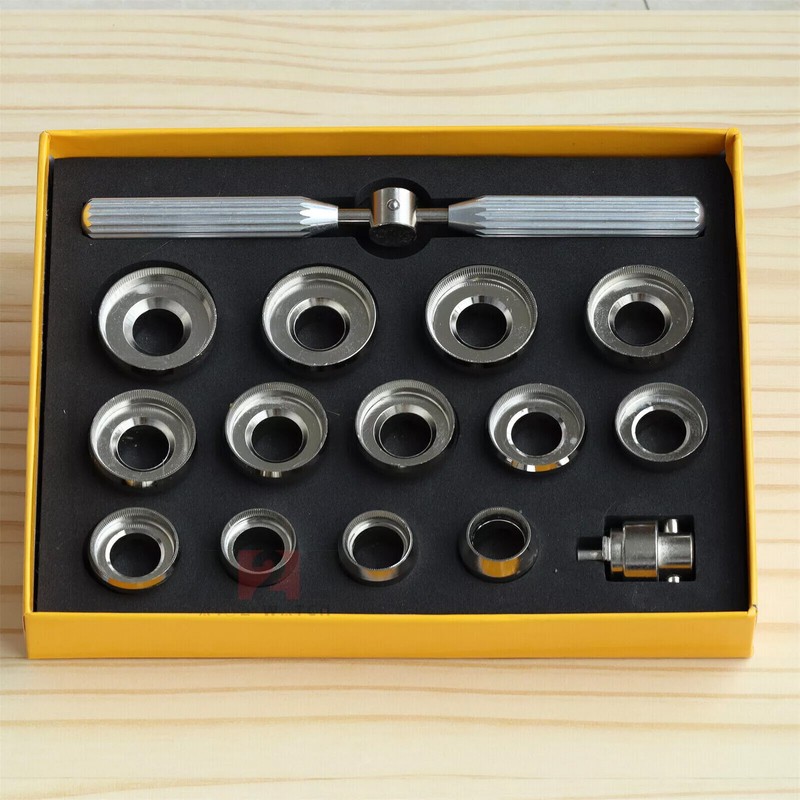 Watch Case Back Cover Opener For Repair Remover Wrench Tool Kit