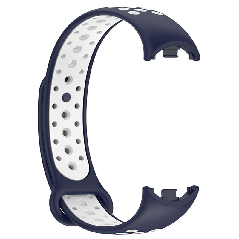 TPU Two-color Spike Buckle Watch Strap Replacement Accessories for Xiaomi Band8