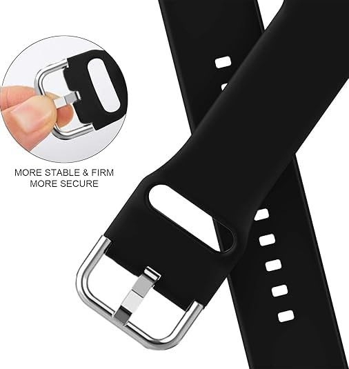 Compatible for Timex Weekender 38mm / Expedition Scout Medium, Black&Black gallery