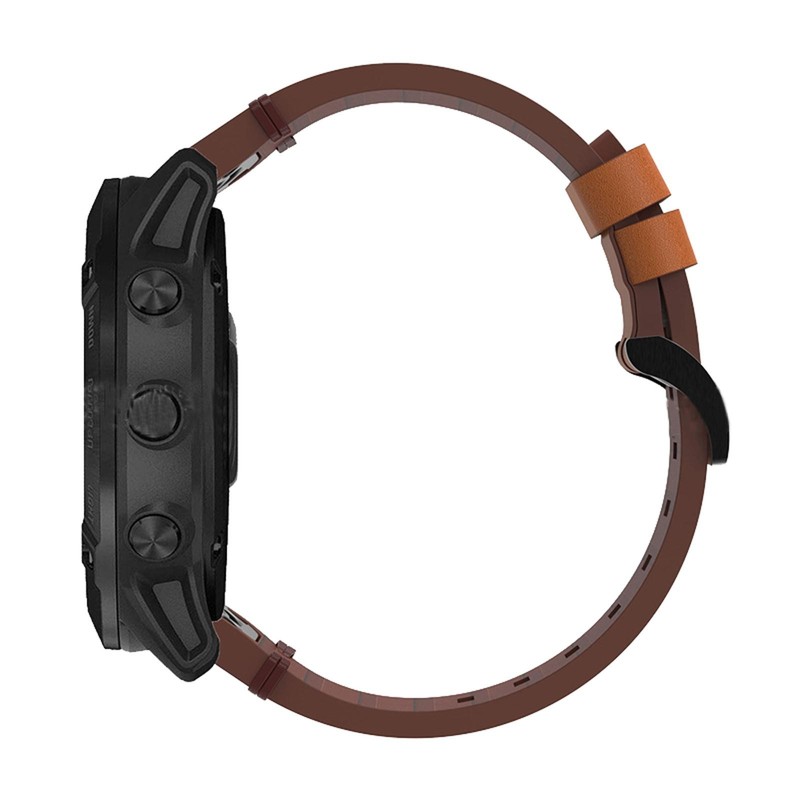 26mm Leather Watchband Strap Quick Wristband Fit For Garmin Fenix 7X 6X C gallery