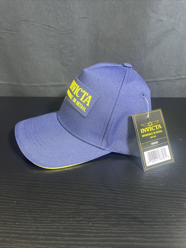 Invicta Gear Limited 1837 Collectors Hat (IG0299) NWT Blue, Free Shipping