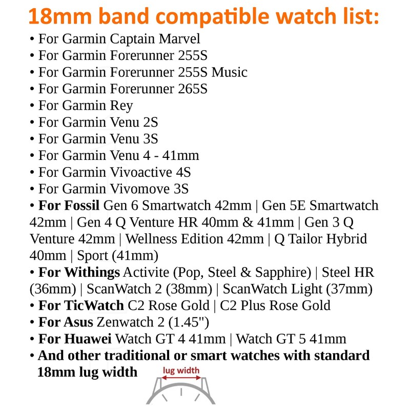 10mm 12mm 14mm 15mm 16mm 18mm 19mm 20mm 21mm 22mm 24mm Silicone Watch Band Gold gallery