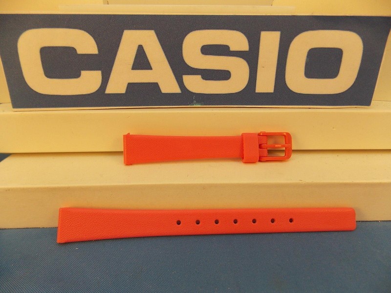 Casio watch band LQ-139 Hot Pink Rubber Fit Most 12mm Womens Sport Watches Strap