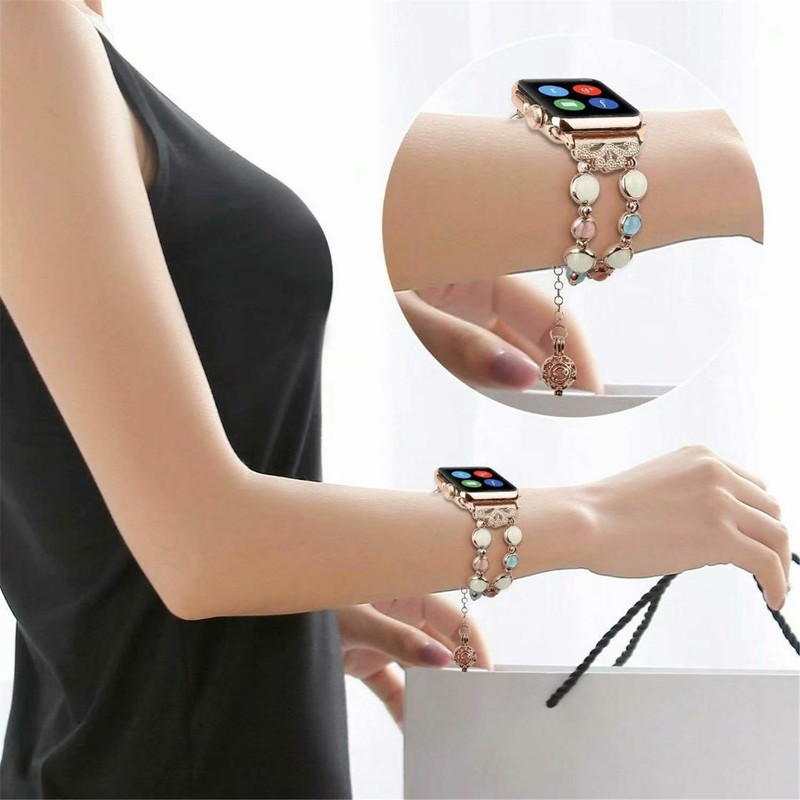 41mm 45mm Luminous Bracelet Strap Band for Apple Watch SE Series 87 6 5 4 3 2 1 gallery