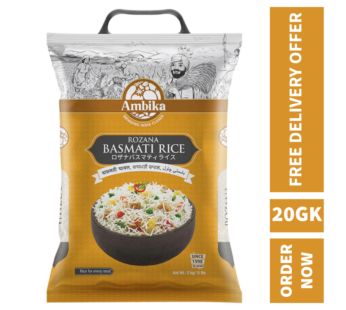 Ambika Rozana Basmati Rice 20kg
